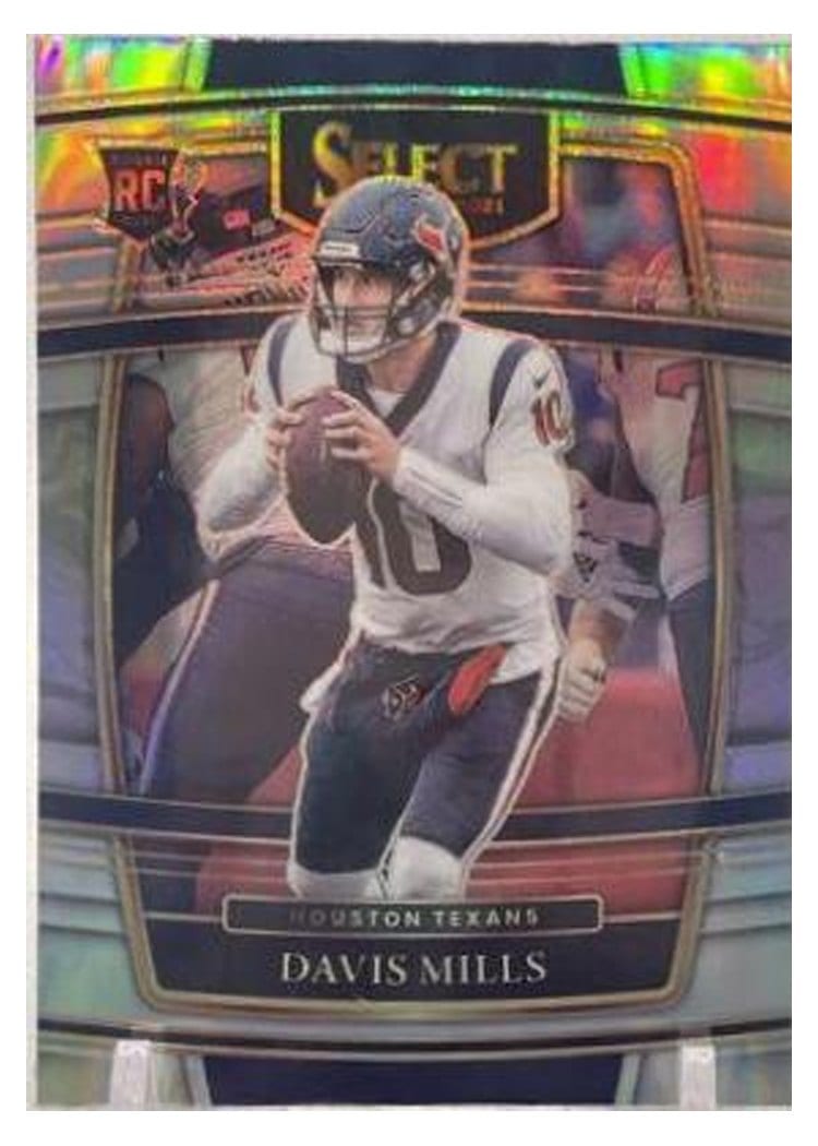 2021 Panini Select Base Set Davis Mills #65 card