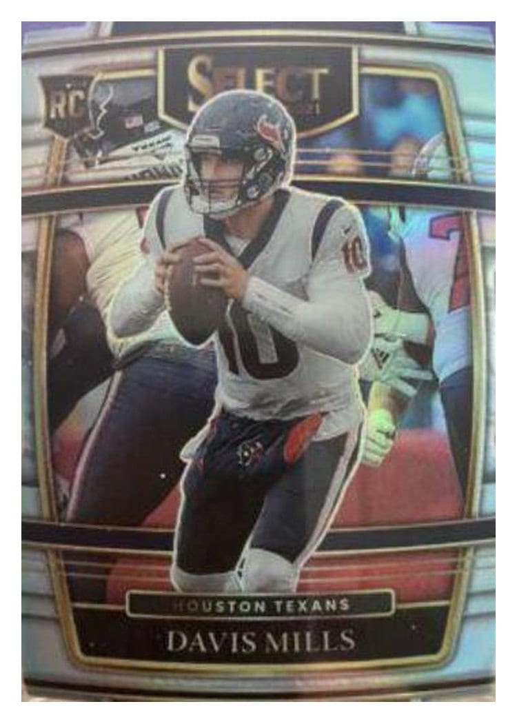 2021 Panini Select Base Set Davis Mills #65 card