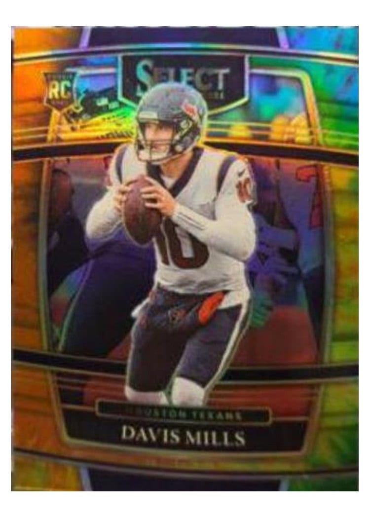 2021 Panini Select Base Set Davis Mills #65 card