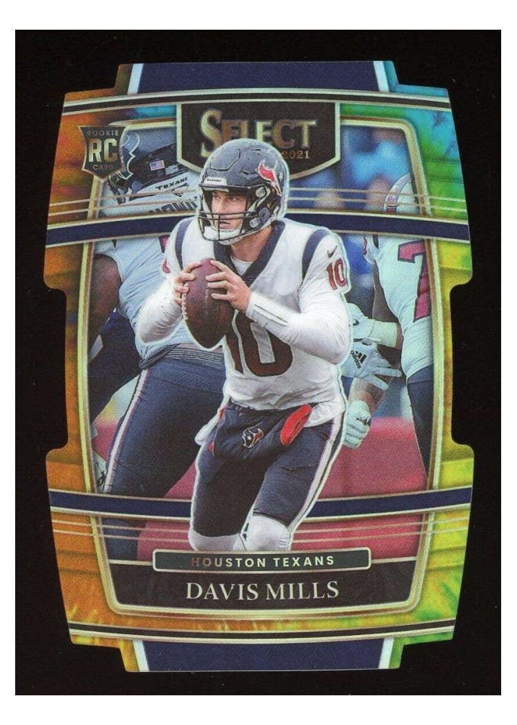 2021 Panini Select Base Set Davis Mills #65 card