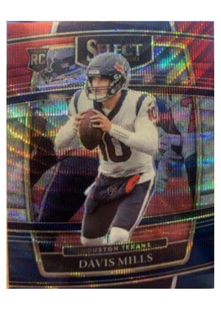 2021 Panini Select Base Set Davis Mills #65 card