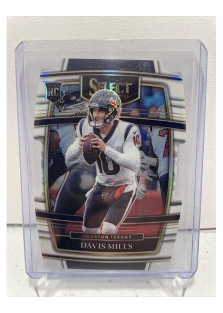 2021 Panini Select Base Set Davis Mills #65 card