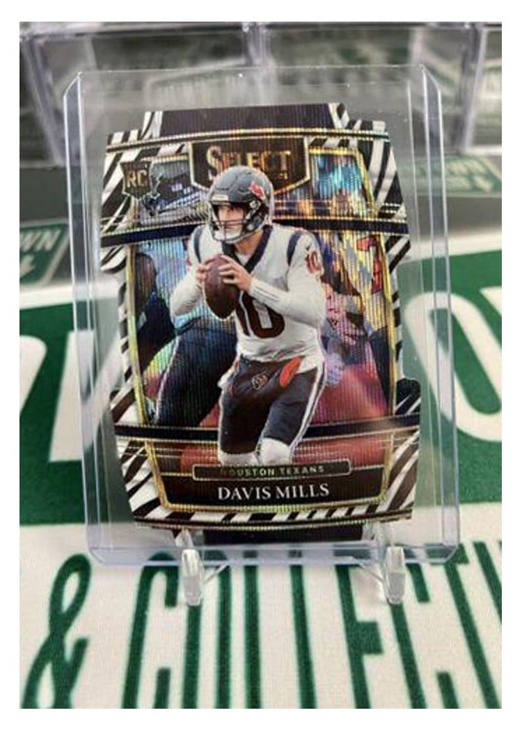 2021 Panini Select Base Set Davis Mills #65 card