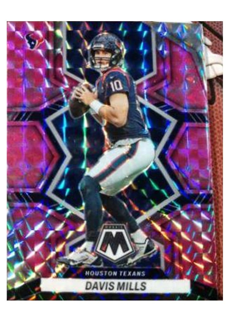 2022 Panini Mosaic Base Set Davis Mills #76 card