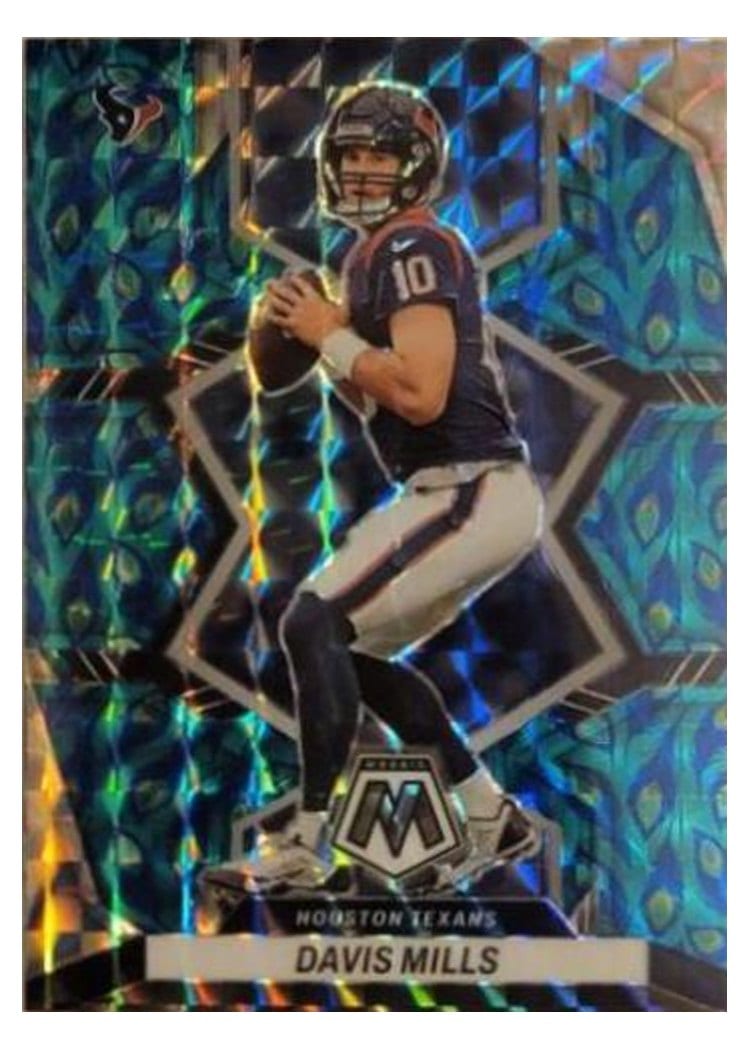 2022 Panini Mosaic Base Set Davis Mills #76 card