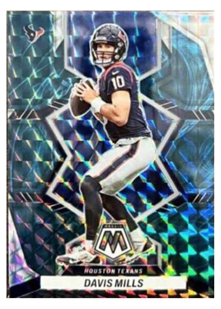 2022 Panini Mosaic Base Set Davis Mills #76 card