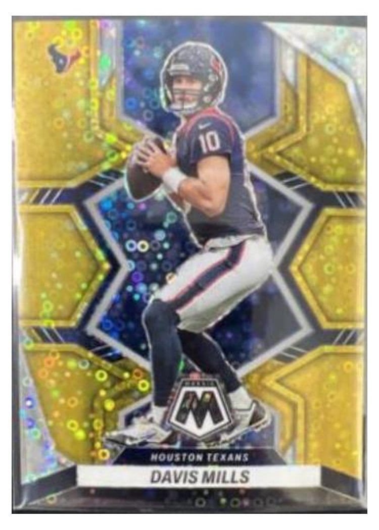 2022 Panini Mosaic Base Set Davis Mills #76 card
