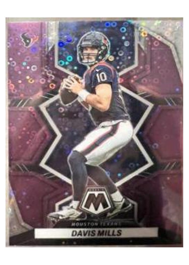 2022 Panini Mosaic Base Set Davis Mills #76 card