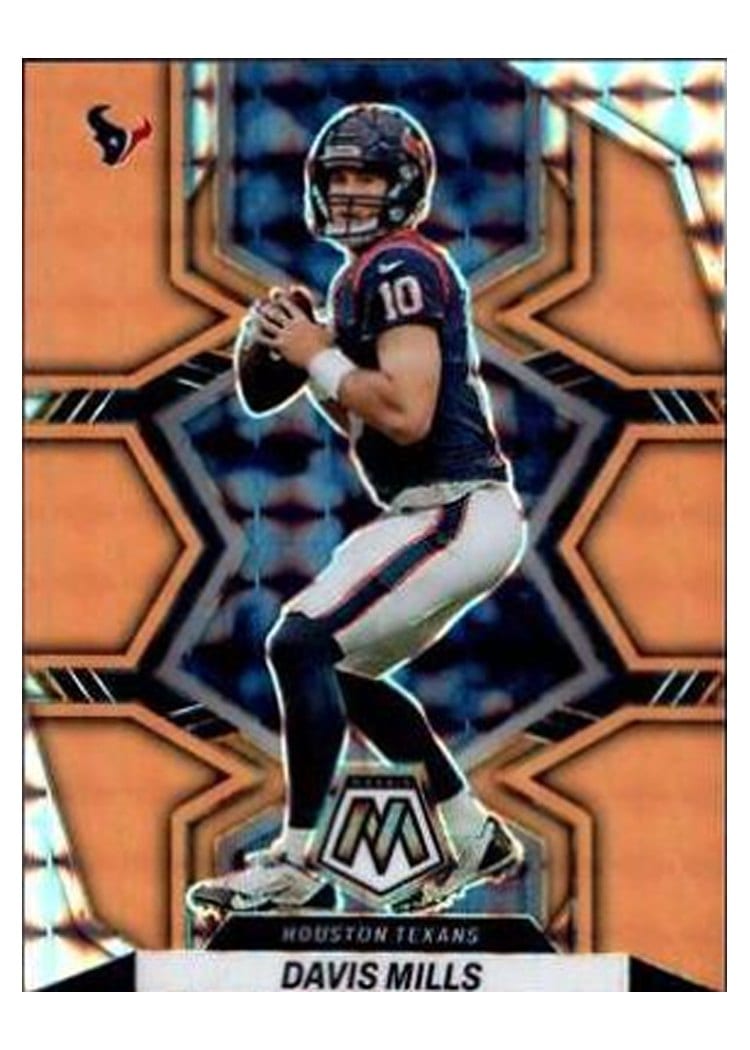 2022 Panini Mosaic Base Set Davis Mills #76 card
