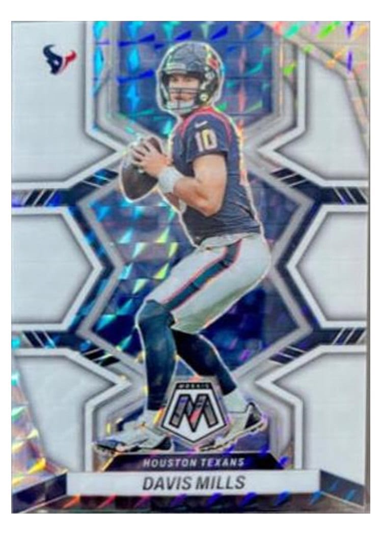 2022 Panini Mosaic Base Set Davis Mills #76 card