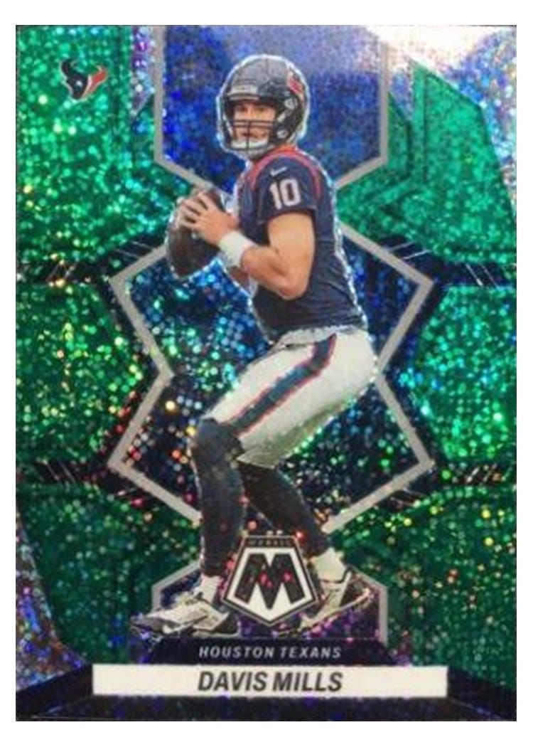 2022 Panini Mosaic Base Set Davis Mills #76 card