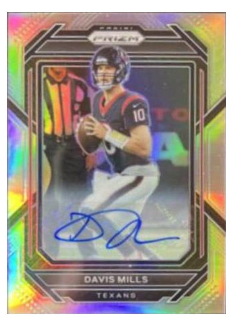 2022 Panini Prizm Base Set Davis Mills #113 card