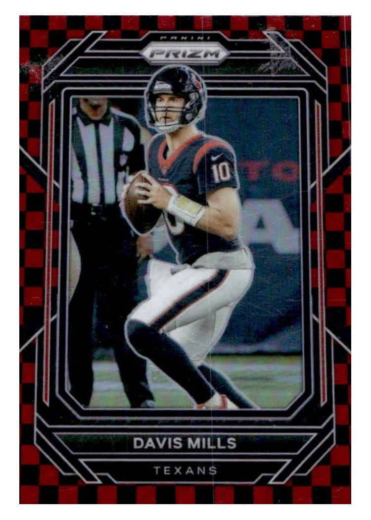 2022 Panini Prizm Base Set Davis Mills #113 card