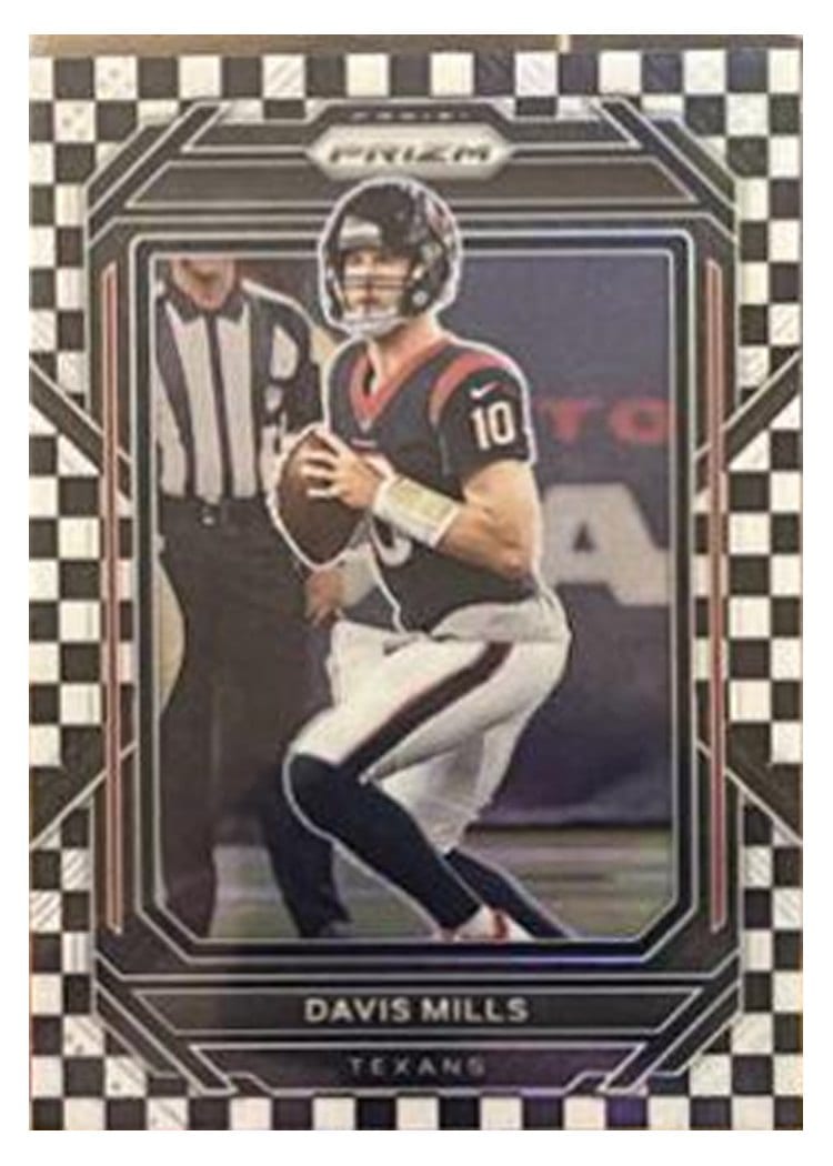 2022 Panini Prizm Base Set Davis Mills #113 card