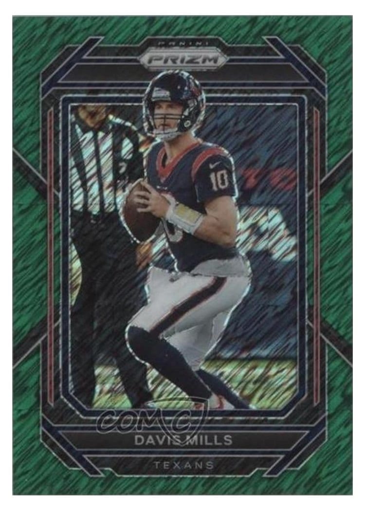 2022 Panini Prizm Base Set Davis Mills #113 card