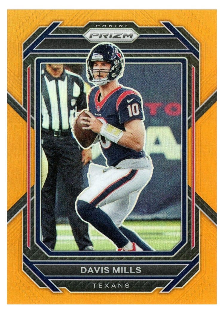 2022 Panini Prizm Base Set Davis Mills #113 card