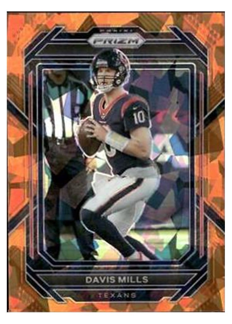 2022 Panini Prizm Base Set Davis Mills #113 card