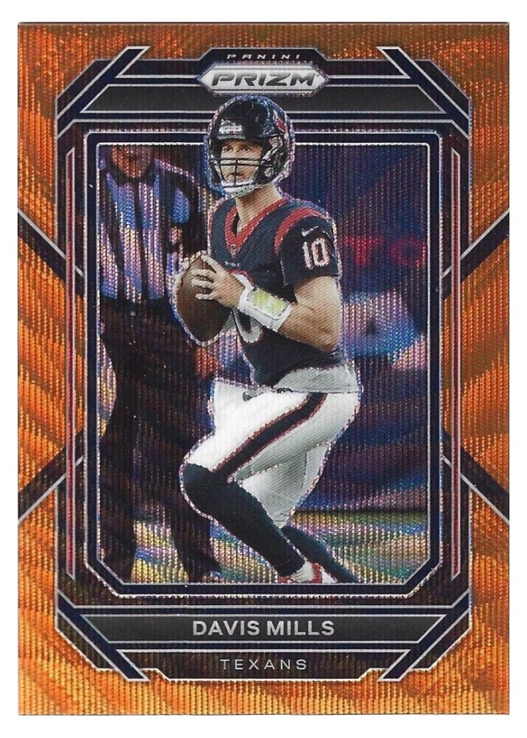 2022 Panini Prizm Base Set Davis Mills #113 card