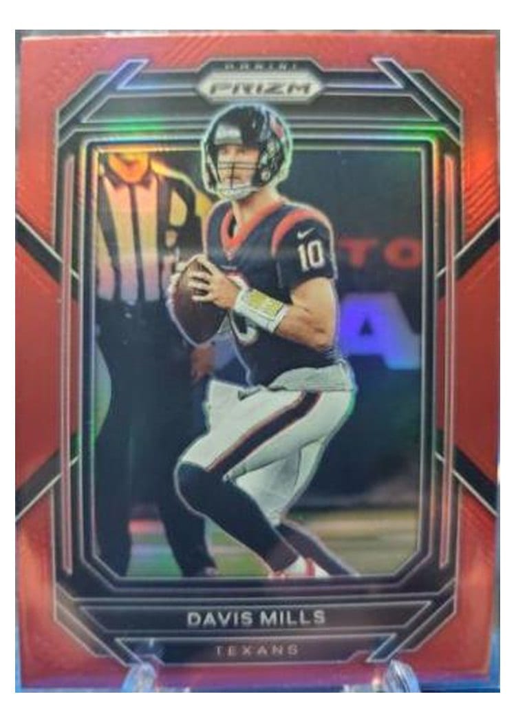 2022 Panini Prizm Base Set Davis Mills #113 card