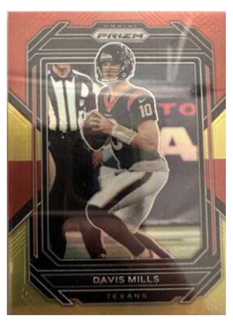 2022 Panini Prizm Base Set Davis Mills #113 card