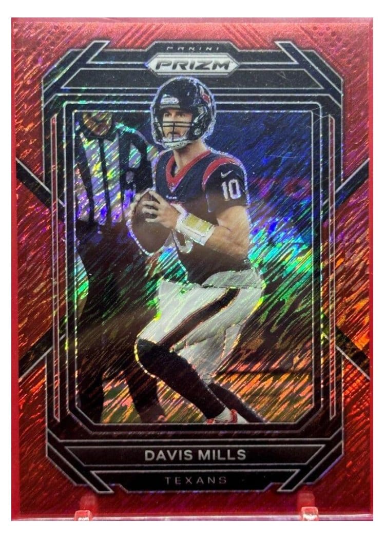 2022 Panini Prizm Base Set Davis Mills #113 card