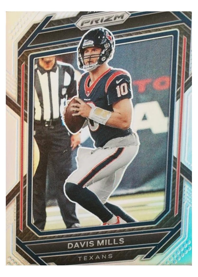 2022 Panini Prizm Base Set Davis Mills #113 card