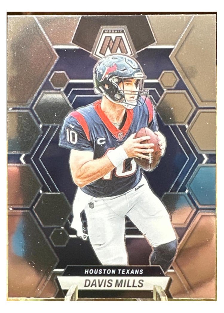 2023 Panini Mosaic Base Set Davis Mills #89 card