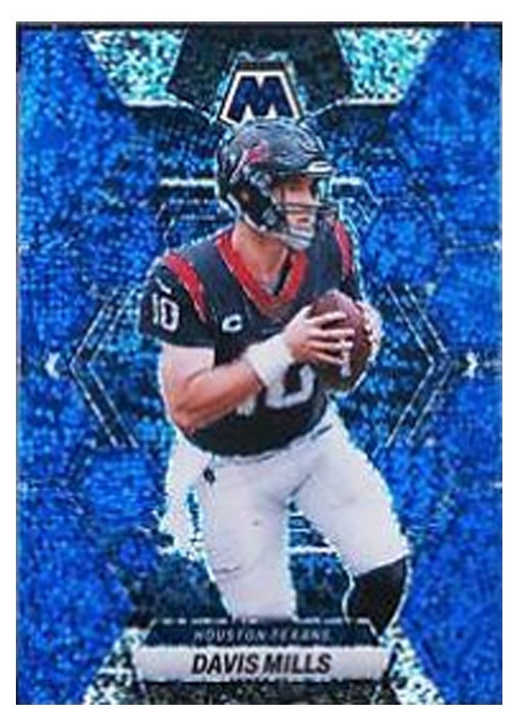 2023 Panini Mosaic Base Set Davis Mills #89 card