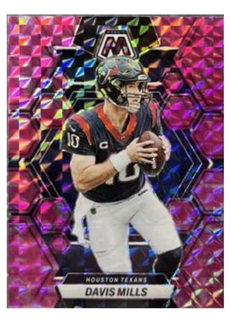 2023 Panini Mosaic Base Set Davis Mills #89 card