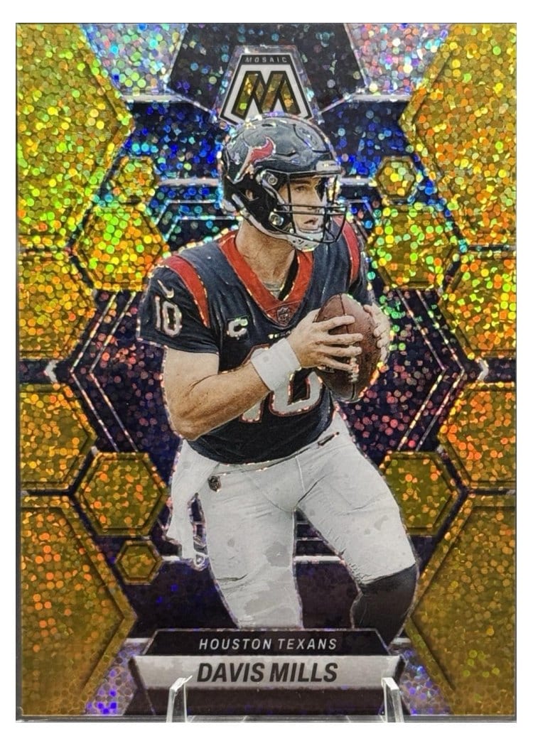 2023 Panini Mosaic Base Set Davis Mills #89 card