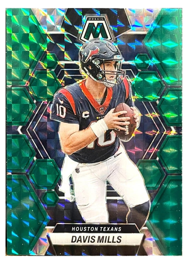 2023 Panini Mosaic Base Set Davis Mills #89 card