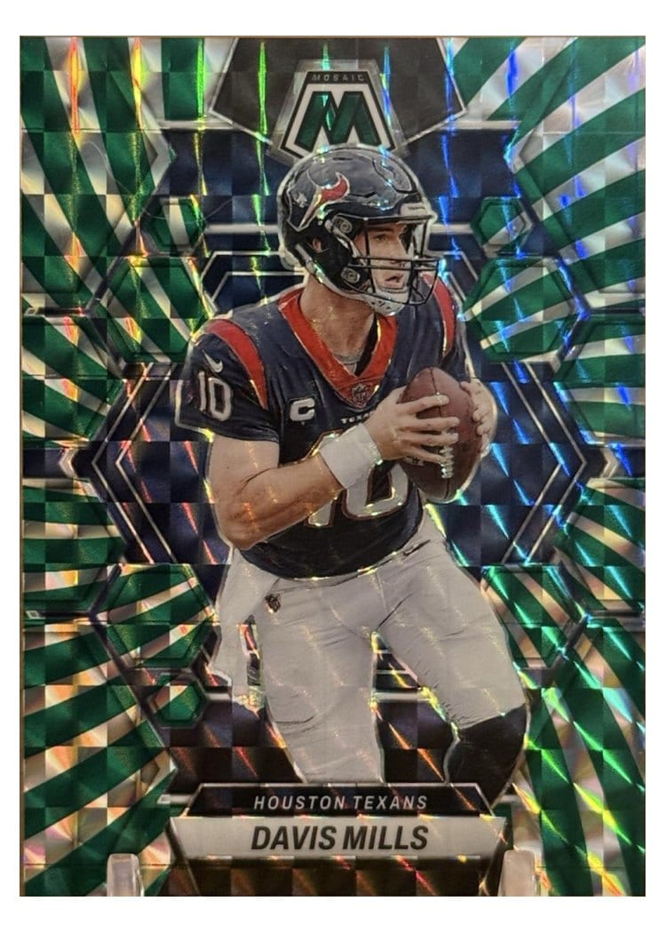 2023 Panini Mosaic Base Set Davis Mills #89 card