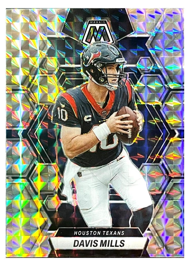 2023 Panini Mosaic Base Set Davis Mills #89 card