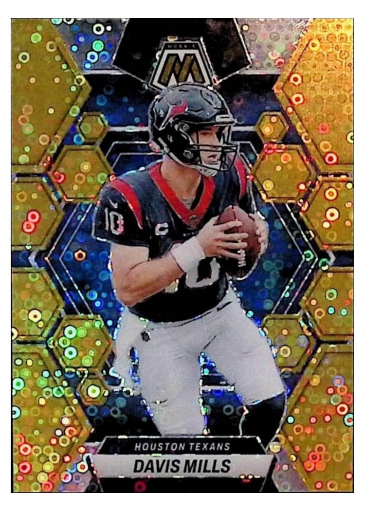 2023 Panini Mosaic Base Set Davis Mills #89 card