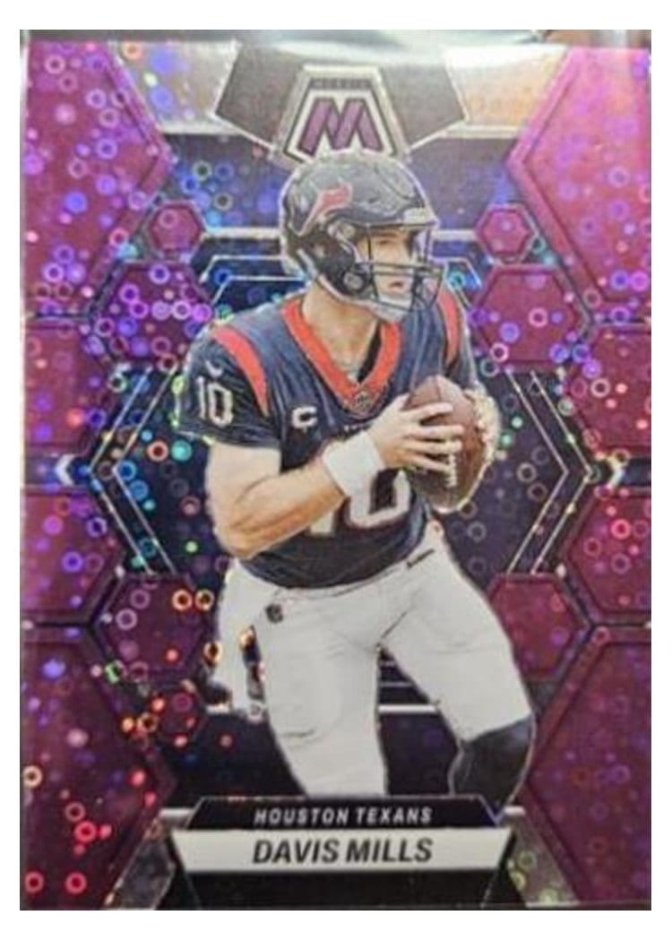 2023 Panini Mosaic Base Set Davis Mills #89 card