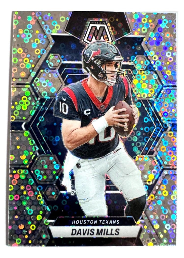2023 Panini Mosaic Base Set Davis Mills #89 card