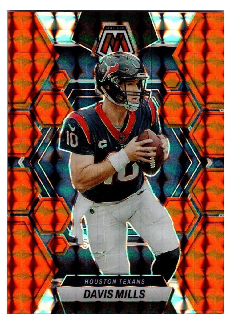 2023 Panini Mosaic Base Set Davis Mills #89 card