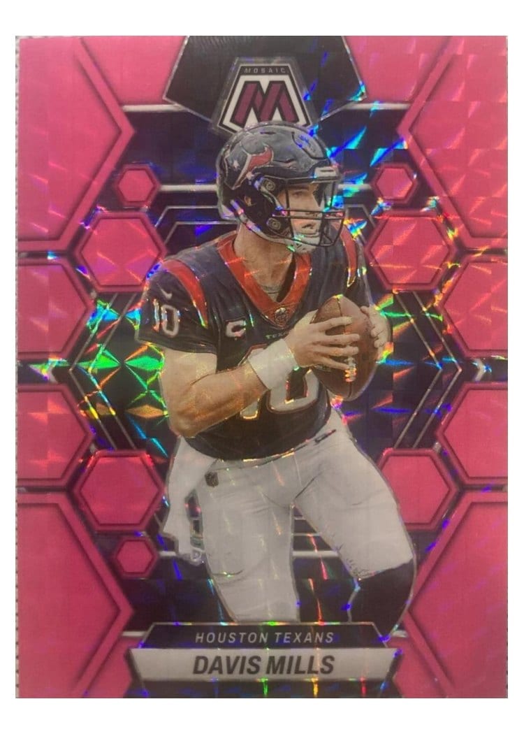 2023 Panini Mosaic Base Set Davis Mills #89 card