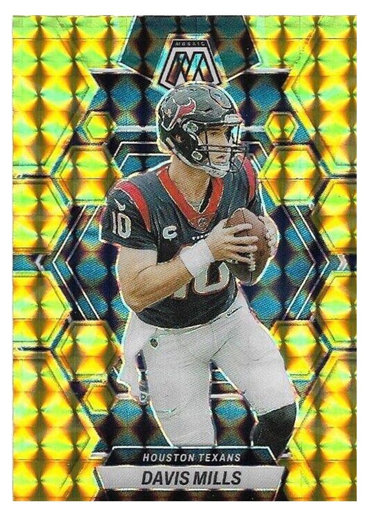 2023 Panini Mosaic Base Set Davis Mills #89 card