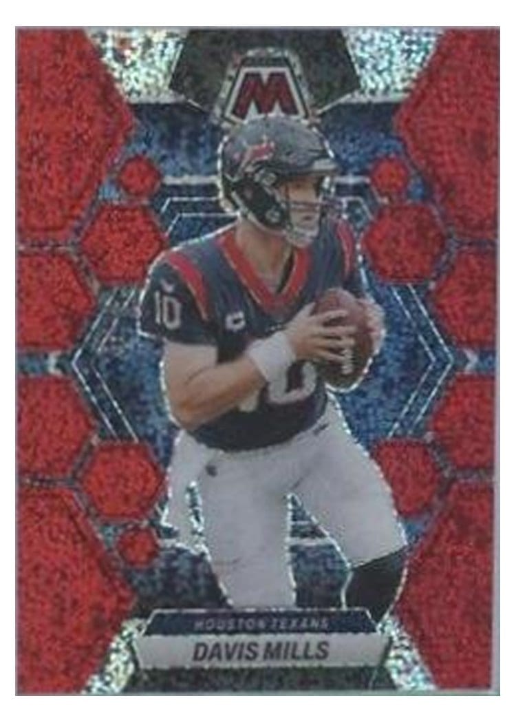 2023 Panini Mosaic Base Set Davis Mills #89 card