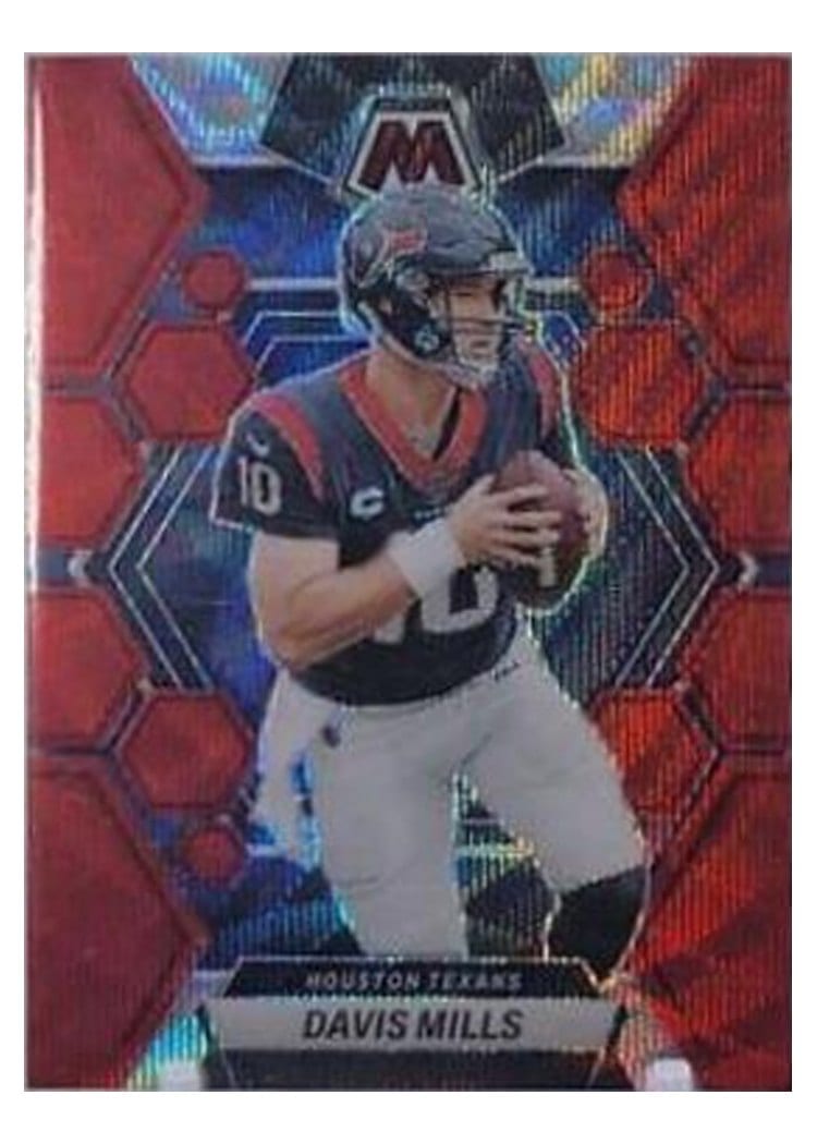 2023 Panini Mosaic Base Set Davis Mills #89 card