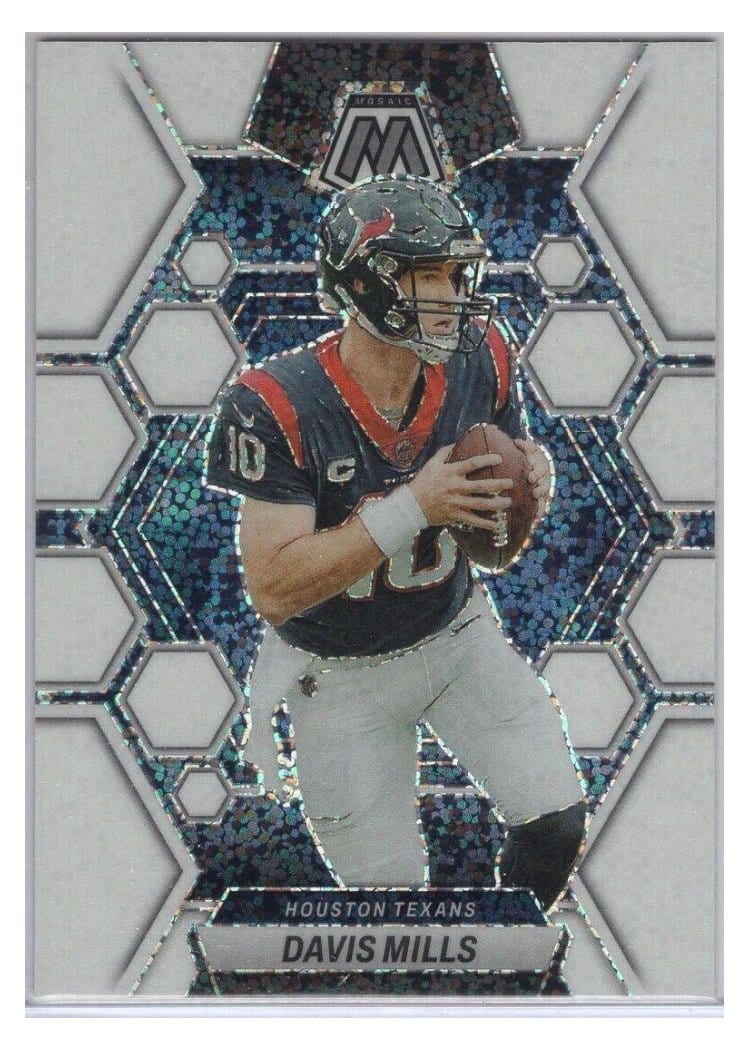 2023 Panini Mosaic Base Set Davis Mills #89 card