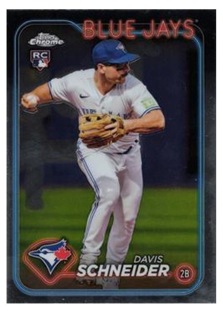 2024 Topps Chrome Base Set Davis Schneider #290 card