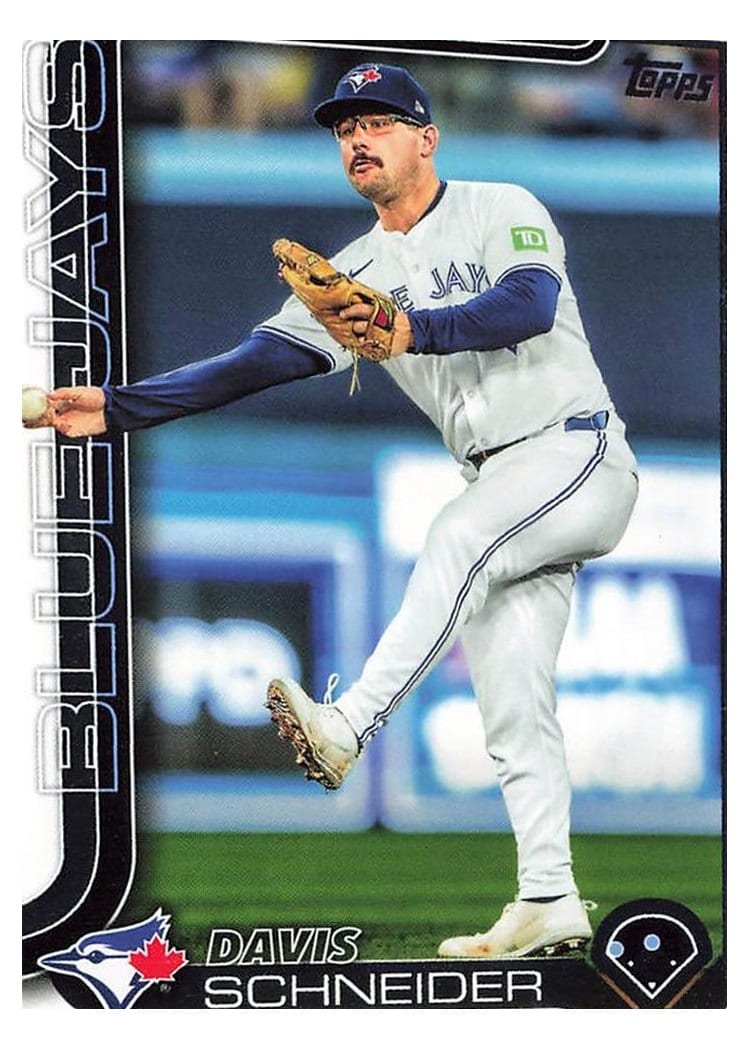 2025 Topps Base Set Davis Schneider #342 card