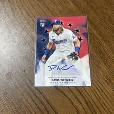 2024 Topps Update Baseball Stars Autographs Davis Wendzel #BSAU-DW card