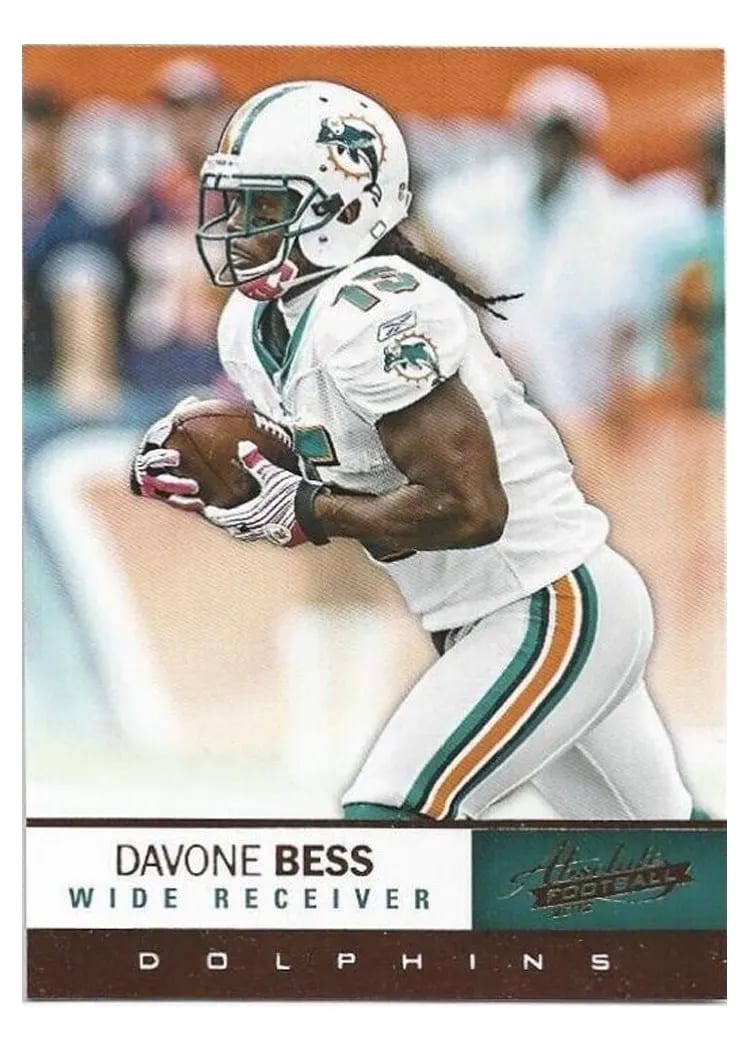 2012 Panini Absolute Davone Bess #33 card