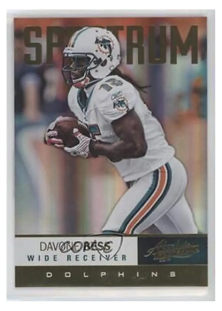 2012 Panini Absolute Davone Bess #33 card