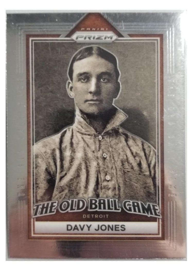 2023 Panini Prizm The Old Ball Game Davy Jones #OBG11 card