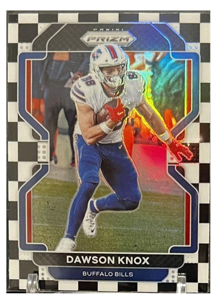 2021 Panini Prizm Base Set Dawson Knox #116 card