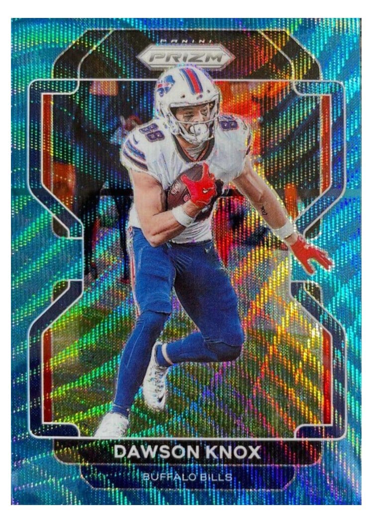 2021 Panini Prizm Base Set Dawson Knox #116 card